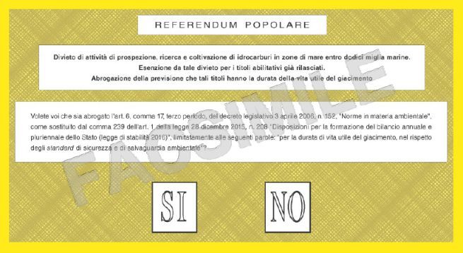 Referendum: io voto si perch l'interesse degli italiani viene prima